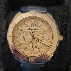 TechnoMarine Seven Seas (TM-725049) – Full Gold-Tone Luxury